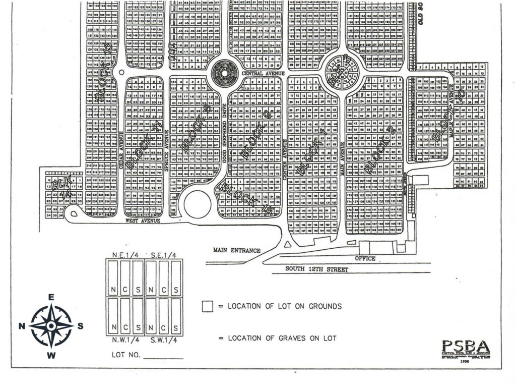 Greenmount Map